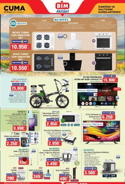 BİM 1-7 MAYIS KATALOĞU İNDİİRMLİ ÜRÜNLER