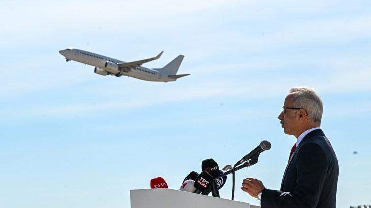 Bakan Uraloğlu: Havalimanı kapasitesi 26 AB ülkesinin nüfusunu aştı