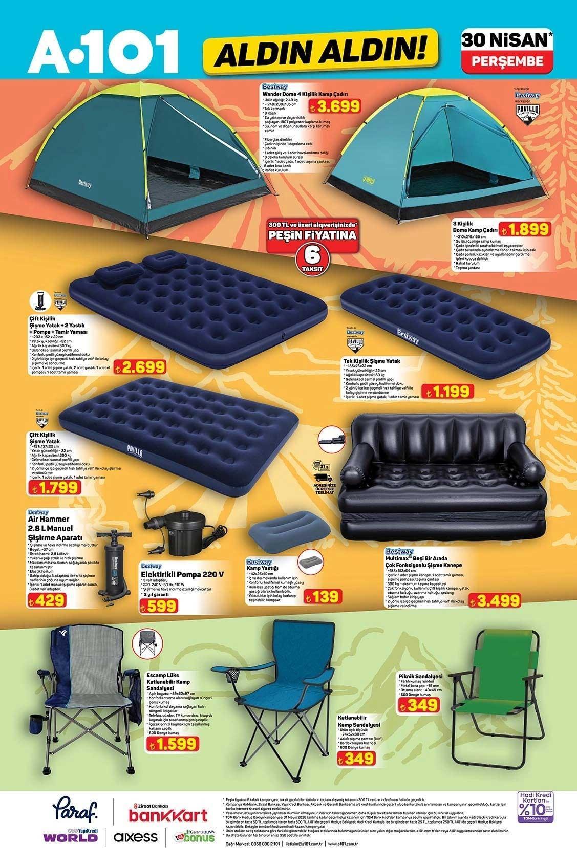 30 NİSAN A101 ALDIN ALDIN AKTÜEL KATALOĞU