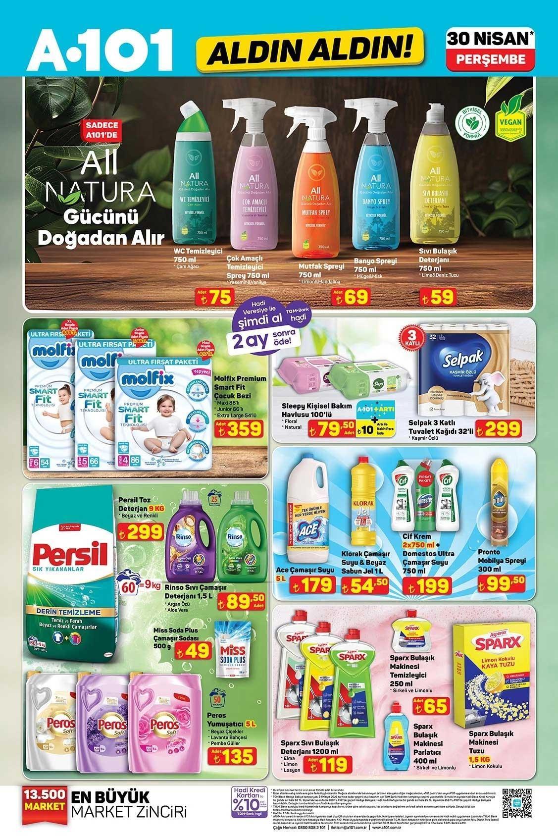 30 NİSAN A101 ALDIN ALDIN AKTÜEL KATALOĞU