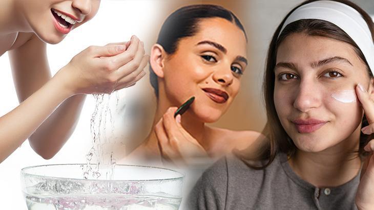 Yüz masajı, buz banyosu, kafeinli krem! Sabah rutinleri ne kadar etkili?