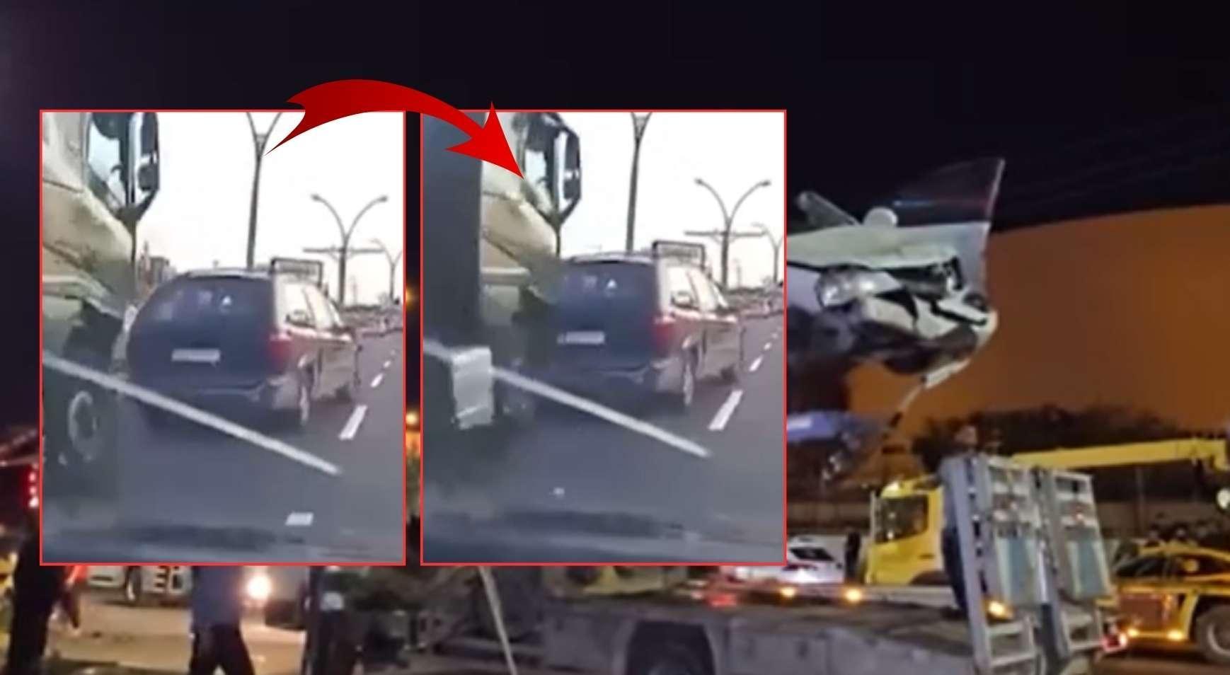 Freni boşalan kamyon 35 aracı ezdi! Katliam gibi kazada ölü ve yaralılar var