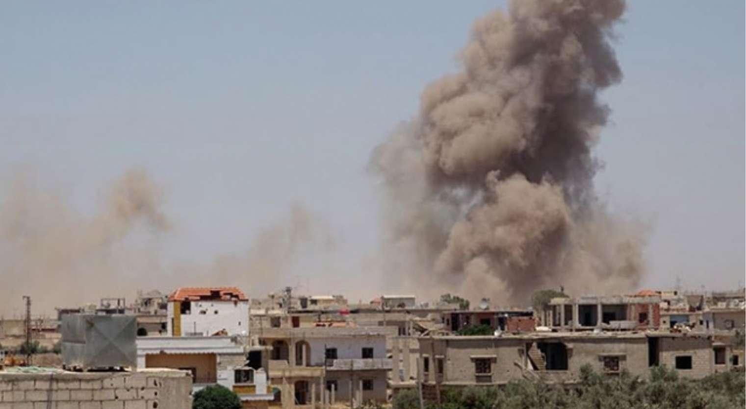 Suriye'de temizlik yapan işçiler feci şekilde can verdi! Patlamamış mühimmat infilak etti