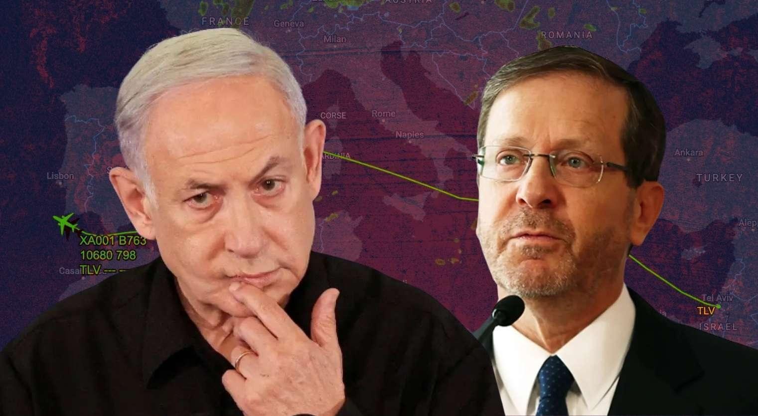 İsrail liderlerinden kaçış rotaları! Herzog'un uçağından Türkiye manevrası geldi, Astana'ya 8 saatte uçtu