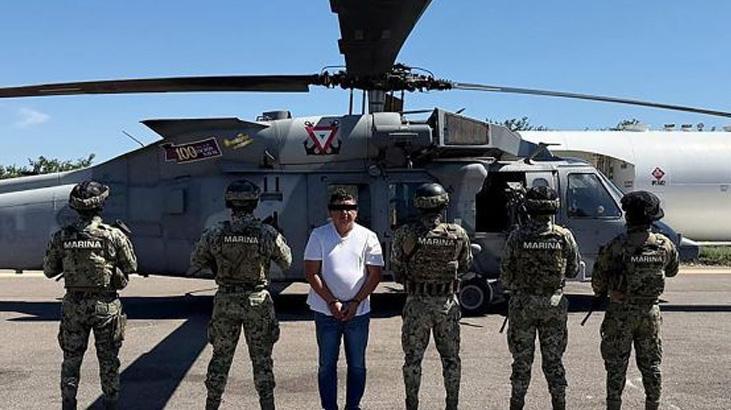 Meksika'da nefes kesen operasyon anları! Kartel lideri kanalizasyonda yakalandı