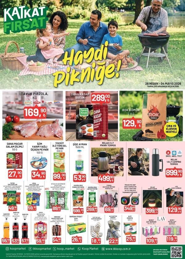 Tarım Kredi Kooperatifi Market indirim günleri başladı 29 Nisan - 4 Mayıs 2026 Tarım Kredi Market aktüel ürünler kataloğu indirimli fiyatları