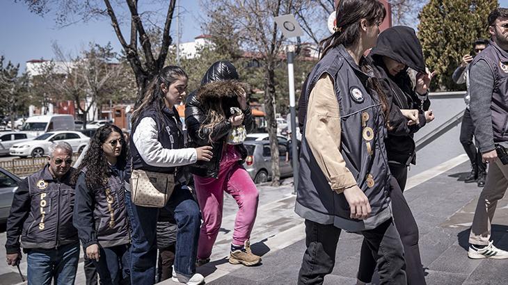 Erzurum'da masaj salonlarına fuhuş operasyonu: 10 şüpheli yakalandı