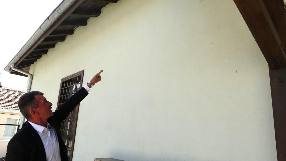Yüzyıllardır Kütahyadaki caminin duvarında saklıymış 300 parçaya ayrılmış halde bulundu