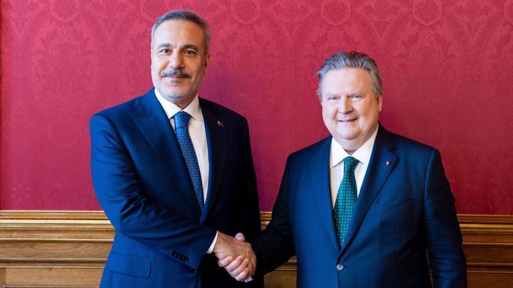 Dışişleri Bakanı Hakan Fidan, Viyana Eyalet Başbakanı ve Belediye Başkanı Ludwig ile görüştü