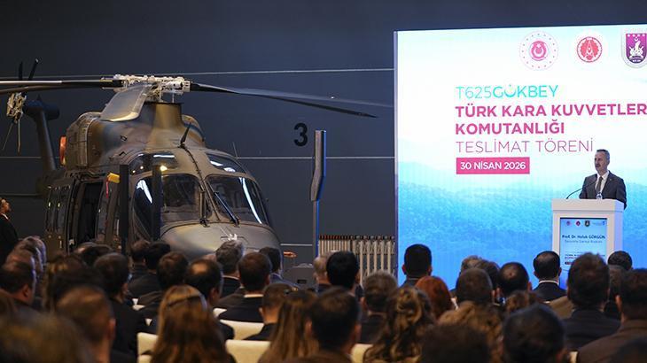 TSK'ya ilk GÖKBEY telsim edildi: 83 adet helikopter daha kurumların hizmetine sunulacak