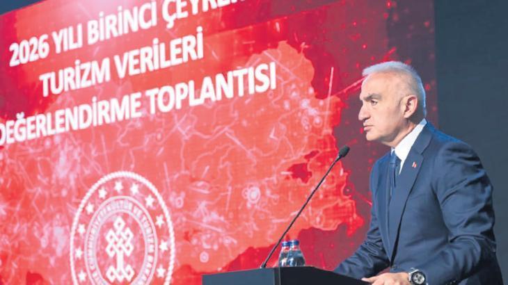 Turizm ilk çeyrekte 10 milyar dolara koştu