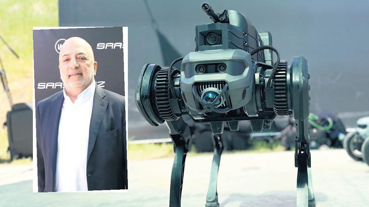 Yerli ilk silahlı robot ‘SARBOT’ görücüye çıktı