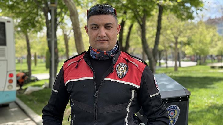 Araç kullanırken boğazına erik kaçan sürücüyü polis kurtardı