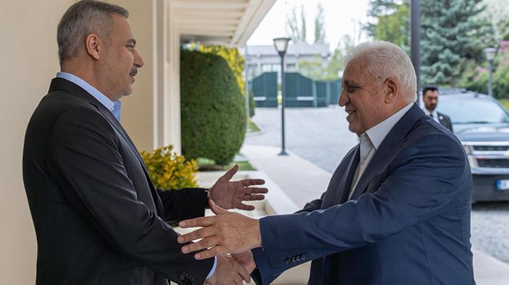 Dışişleri Bakanı Hakan Fidan, Haşdi Şabi Komisyonu Başkanı Feyyad ile görüştü