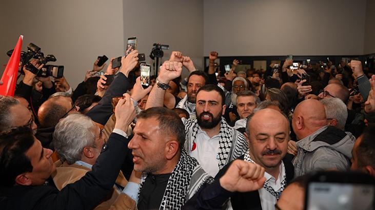 İsrail saldırısında alıkonulan aktivistler Türkiyeye getirildi
