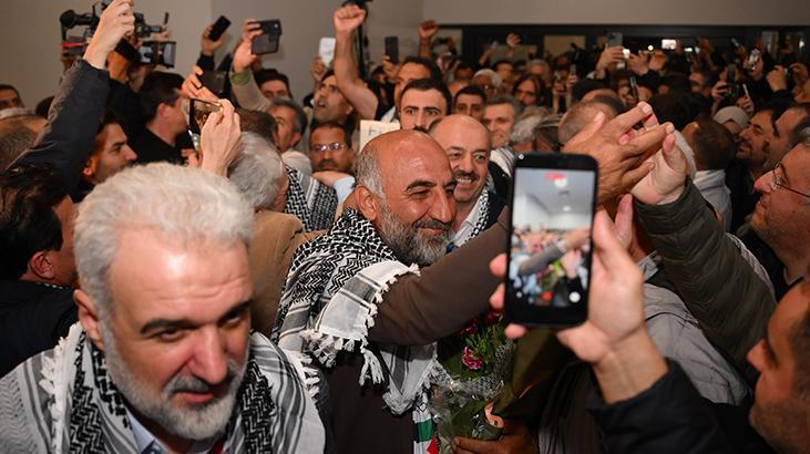 İsrail saldırısında alıkonulan aktivistler Türkiyeye getirildi