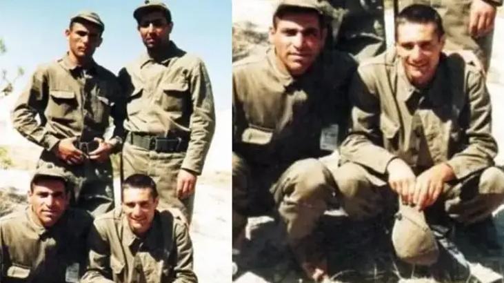 ASKERLİK FOTOĞRAFINI PAYLAŞTI