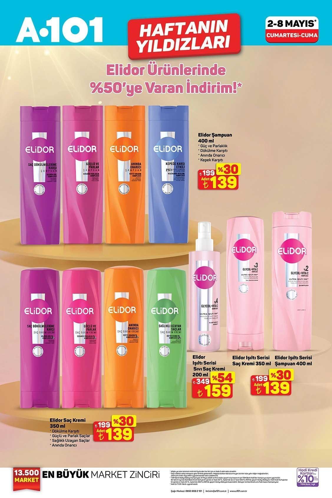 2-8 MAYIS A101 HAFTANIN YILDIZLARI
