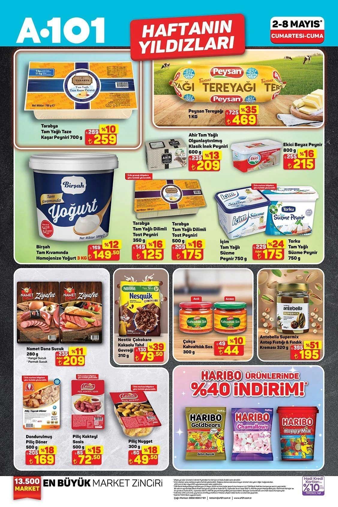 2-8 MAYIS A101 HAFTANIN YILDIZLARI