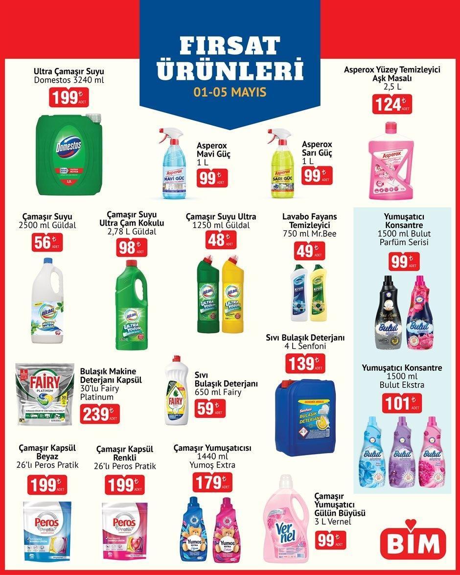 1-5 MAYIS FIRSAT ÜRÜNLERİ