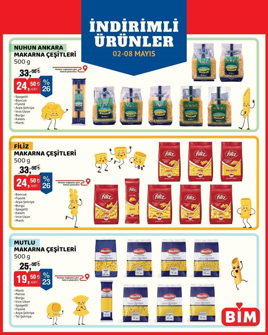 2-8 MAYIS BİM MARKET İNDİRİMLERİ