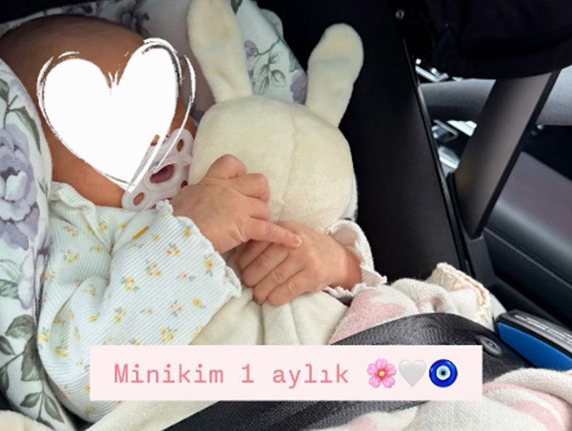 3 çocuklu mutluluk Amine Gülşe’den Elisanın ilk ayında duygusal paylaşım