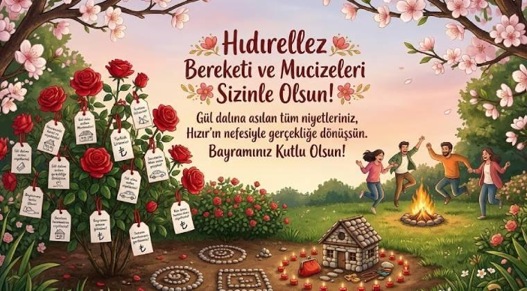 ÖZEL HIDIRELLEZ MESAJLARI VE SÖZLERİ 2026💐 Bereket, şans temalı, anlamlı, içten, samimi, kısa, birbirinden farklı, gül resimli Hıdırellez mesajları