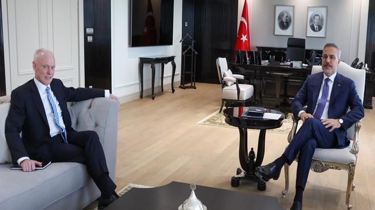 Dışişleri Bakanı Hakan Fidan, Kanada Başbakanı Kıdemli Danışmanı Morrison ile görüştü