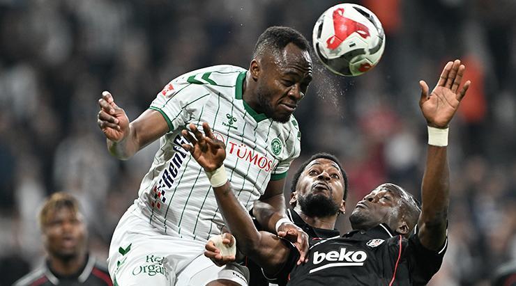Türkiye Kupasında Beşiktaş-Konyaspor maçından fotoğraflar