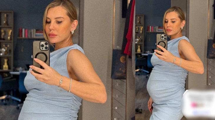 Anne olmak için gün sayıyor Eda Erol’dan karnı burnunda poz