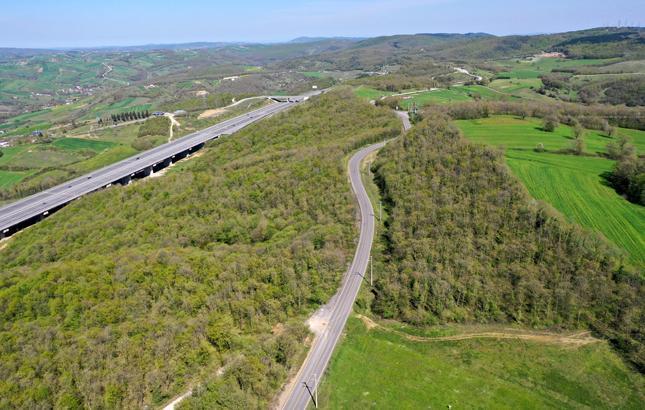 İstanbul’a çok yakın! Gören hayran kalıyor: Eski İstanbul Yolu'ndan kartpostallık görüntüler
