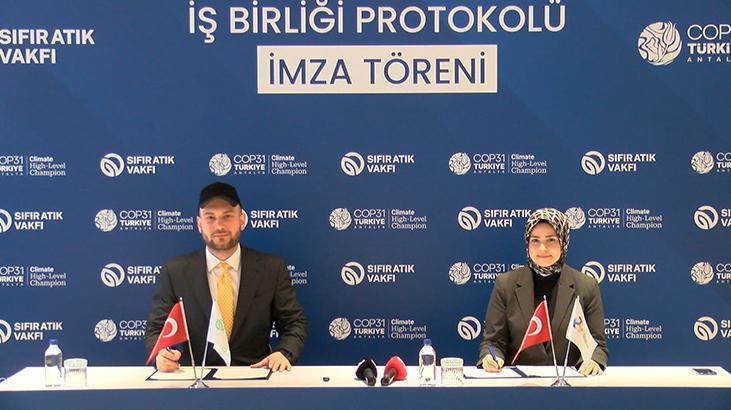 T3 Vakfı ile Sıfır Atık Vakfı arasında iş birliği protokolü imzalandı