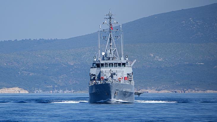 Karadenizdeki mayın tehdidine tam hazırlık İşte TSKnın mayın avcıları