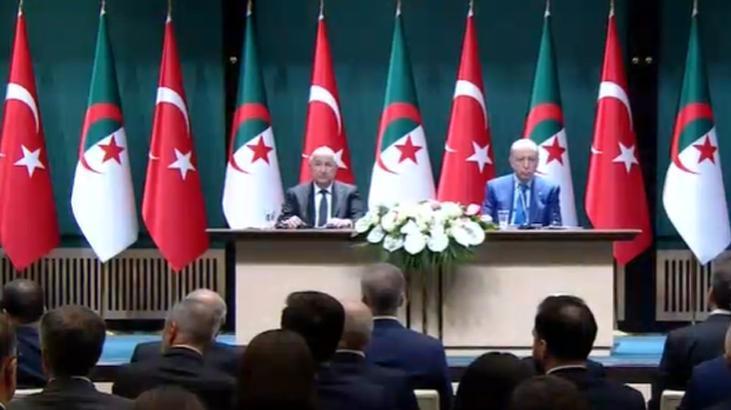 Cezayir Cumhurbaşkanı Ankara'da! İki ülke arasında işbirliği anlaşmaları imzalanıyor