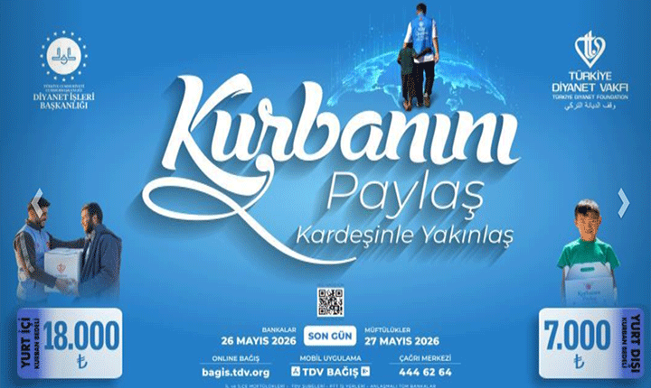 DİYANETİN KURBAN BAĞIŞI 2026 NE KADAR