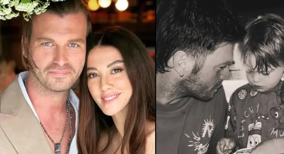 Atinada aşk dolu poz Başak Dizerden romantik paylaşım