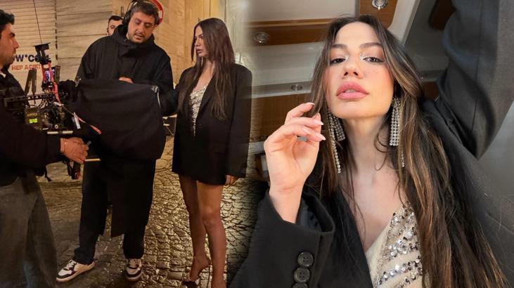 Eşref Rüyanın yıldızı paylaştı Demet Özdemirin pozlarına beğeni yağmuru