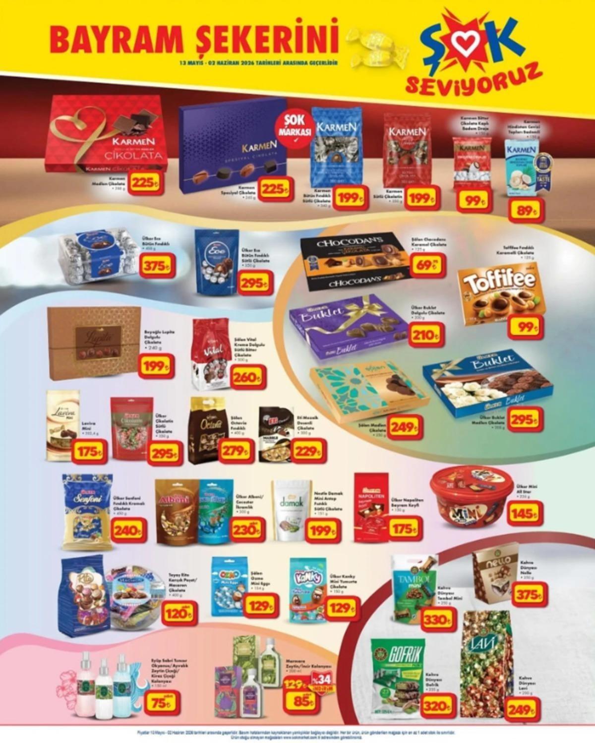 RAFLARDA SATIŞA ÇIKTI 13-19 MAYIS YENİ ŞOK AKTÜEL KATALOĞU | ŞOK 13-19 Mayıs Haftanın Fırsatları aktüel kataloğunda bu hafta hangi ürünler satışa çıkacak