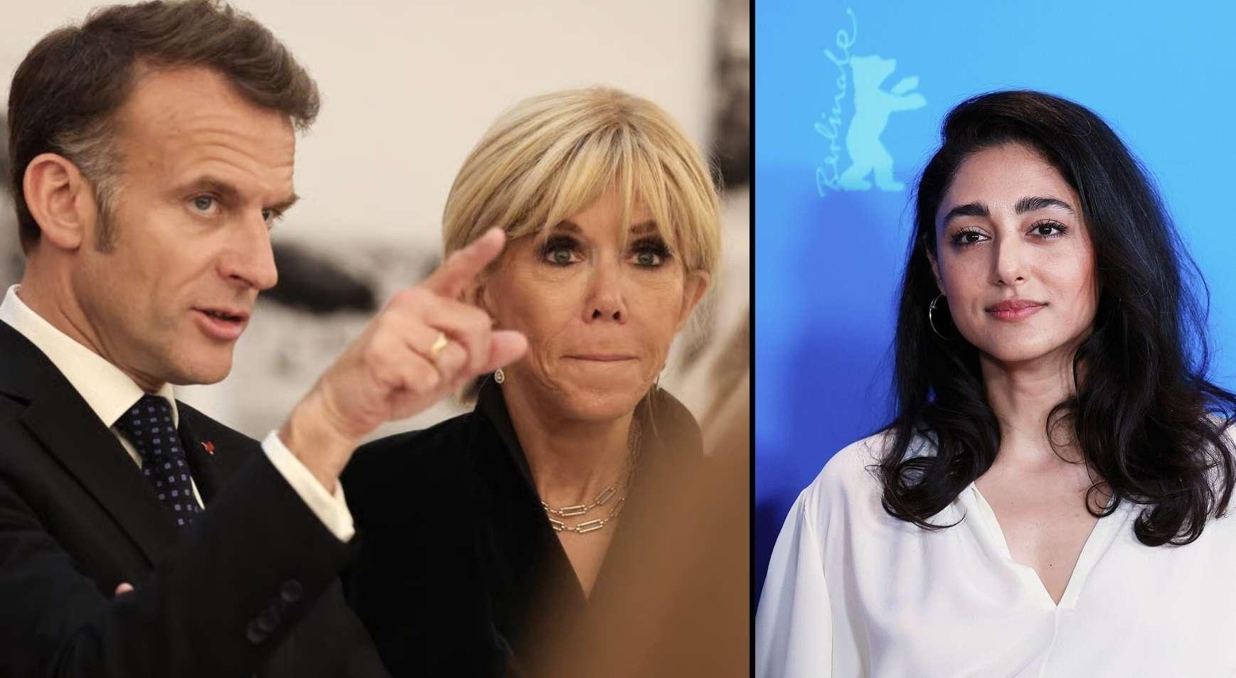 Macron ile ‘platonik ilişki’ iddialarının ardından Farahani’nin o röportajı olay oldu! 'Annelerine takılı kalmış durumdalar'