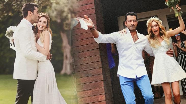 Mutlu aile tablosu Sinem Kobal ile Kenan İmirzalıoğlu 10 yılı devirdi