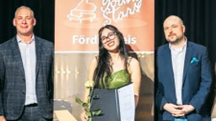 Piyanodaki gururumuza Almanya’dan ödül