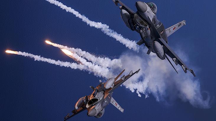 EFES-2026 Tatbikatından nefes kesen görüntü Türkiyenin çelik kanatları şov yaptı
