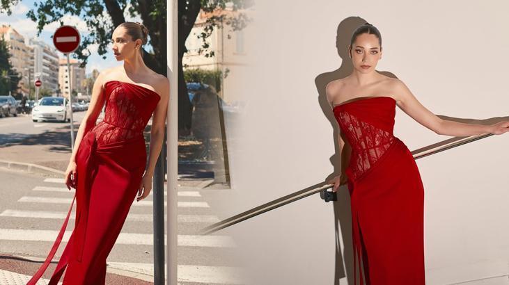 Zarafetiyle büyüledi Özge Özacardan Cannes çıkarması Zarafetiyle büyüledi Özge Özacardan Cannes çıkarması