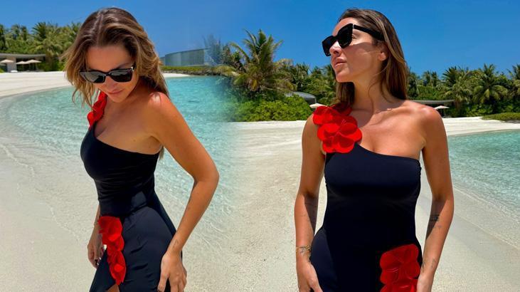 Plajdan paylaştı Sezonu açan Hadise fit haliyle dikkat çekti
