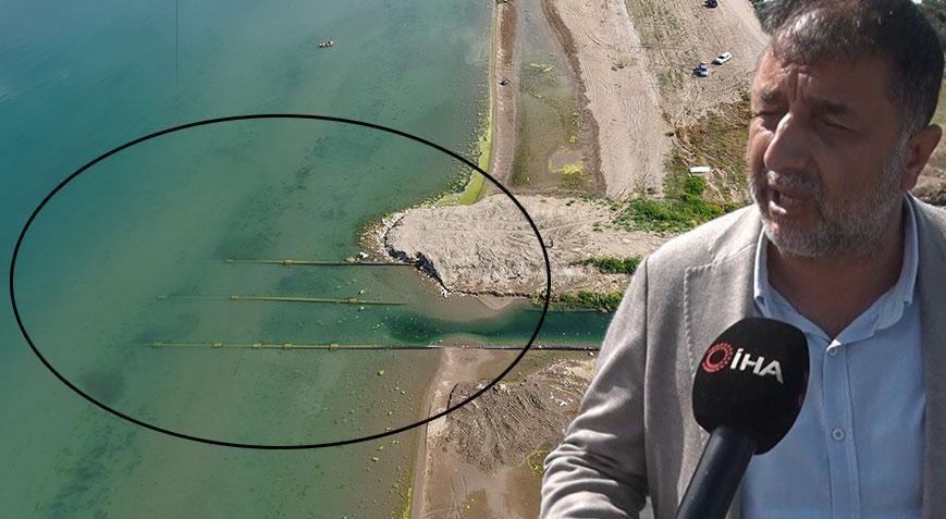 İznik Gölü'nde şaşırtan manzara! Gören ikinci bazilika sandı, gerçek bambaşka çıktı