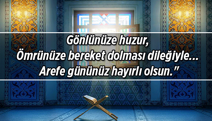 KURBAN BAYRAMININ MÜJDECİSİ 🤲 Arefe Günü mesajları 2026: Kurban Bayramı Arefesi için resimli sözler