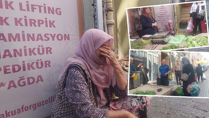 Kaşla göz arası torunlarının bayramlık parasını çaldılar! Pazarcı kadının gözyaşları yürek burktu