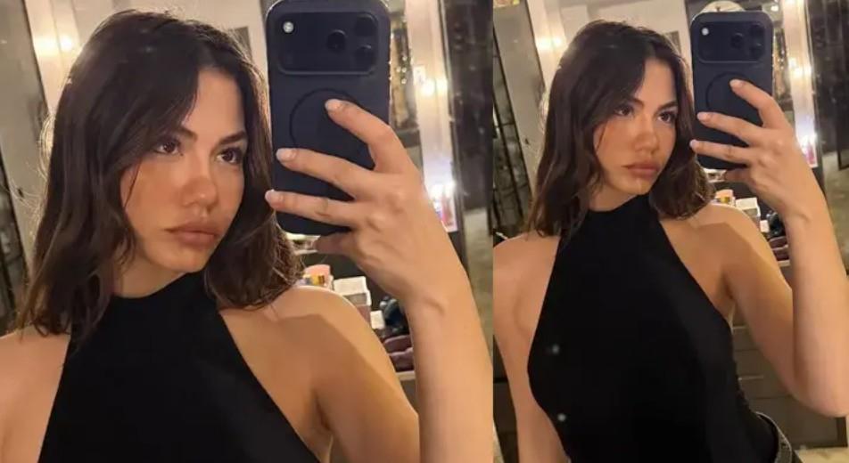 Eşref Rüya’nın yıldızı Demet Özdemirden bayram pozu