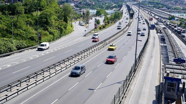 İstanbul'da bayramın birinci gününde trafik yoğunluğu yüzde 36 olarak ölçüldü