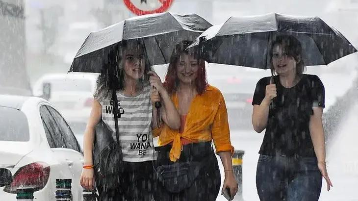 Meteoroloji yeni haritayı paylaştı! İstanbul dahil çok sayıda kente kuvvetli yağış uyarısı